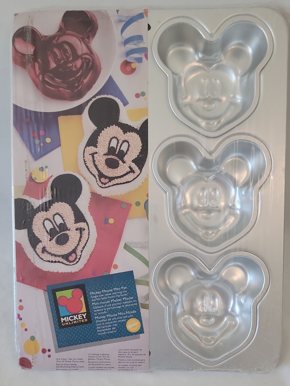 Micky Mouse Cake Pan of 6